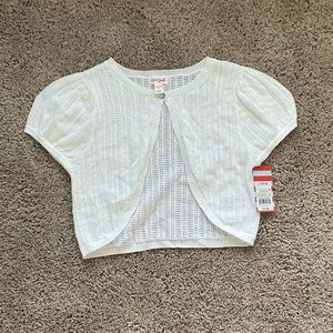 Cardican with Diamond Button